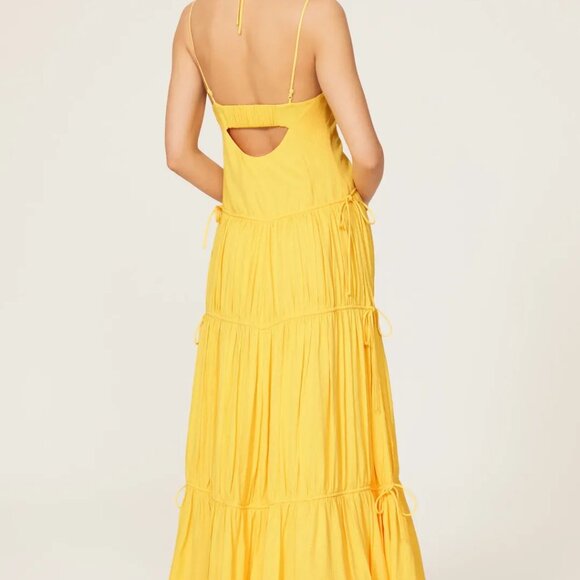 Simkhai, Lina Teardop Maxi Yellow Size M - Picture 5 of 13